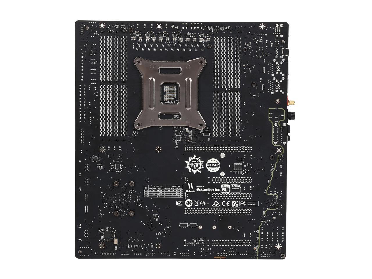 MSI Gaming X99A GODlike Gaming Extended ATX Intel Motherboard