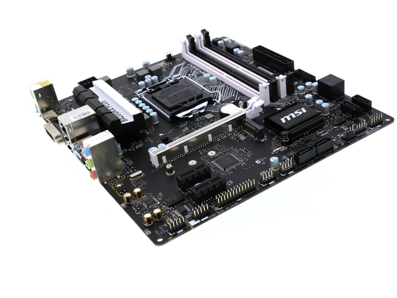 MSI B150M BAZOOKA PLUS LGA 1151 Micro ATX Motherboards - Intel - Newegg.com