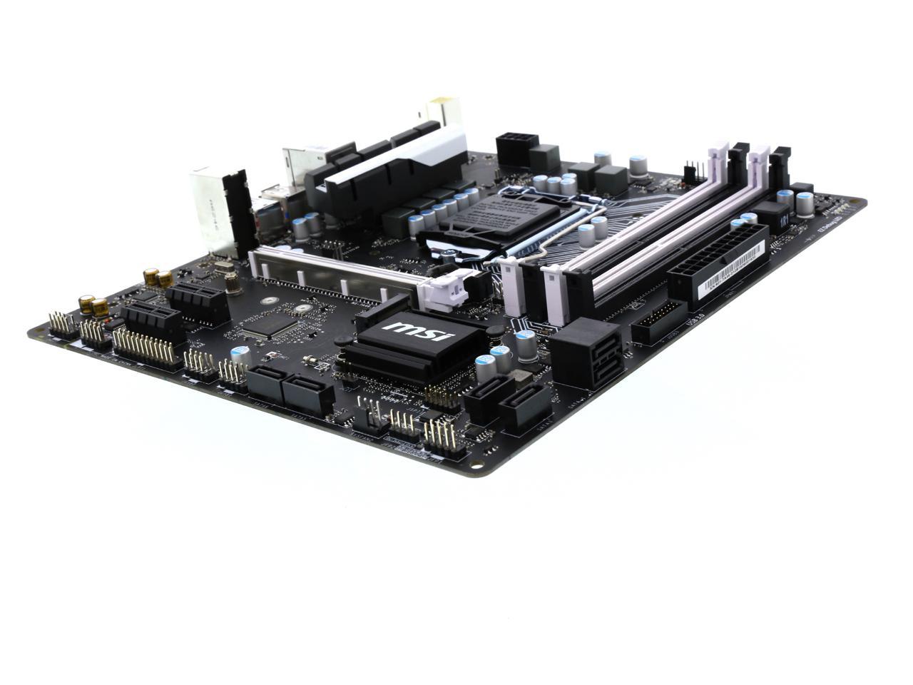 Msi B150m Bazooka Plus Lga 1151 Micro Atx Motherboards Intel