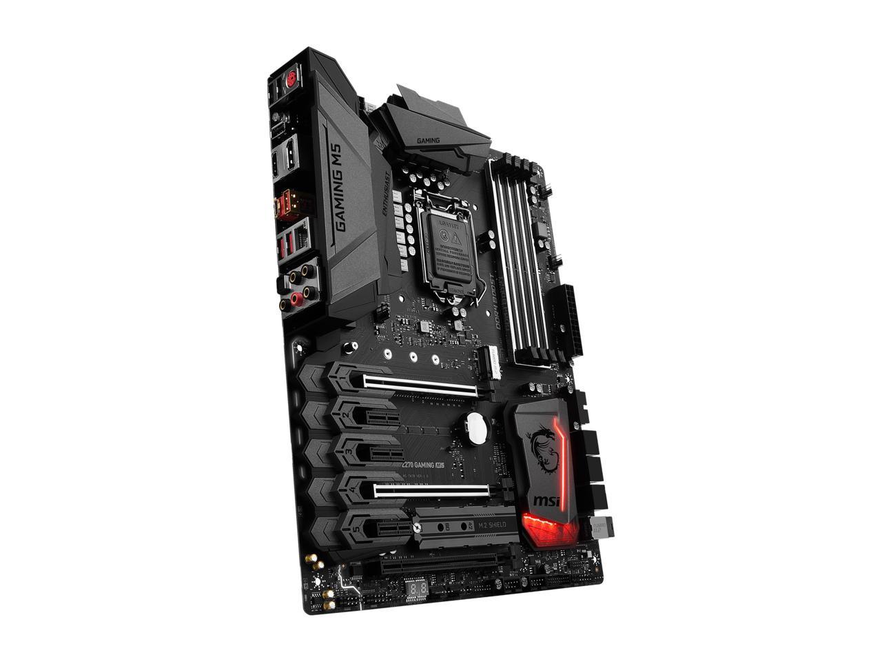 MSI Z270 GAMING M5 LGA 1151 ATX Motherboards - Intel - Newegg.com