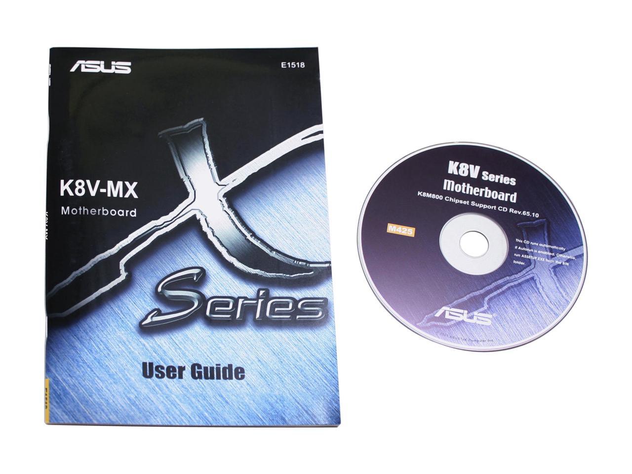 ASUS K8VMX 754 Micro ATX AMD Motherboard