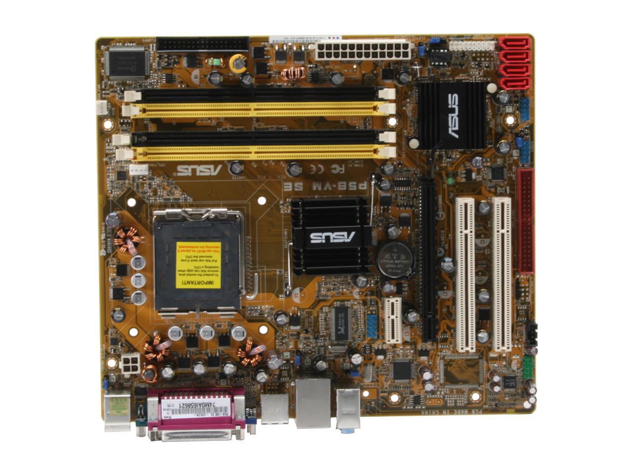 ASUS P5B-VM SE LGA 775 Micro ATX Intel Motherboard - Newegg.ca