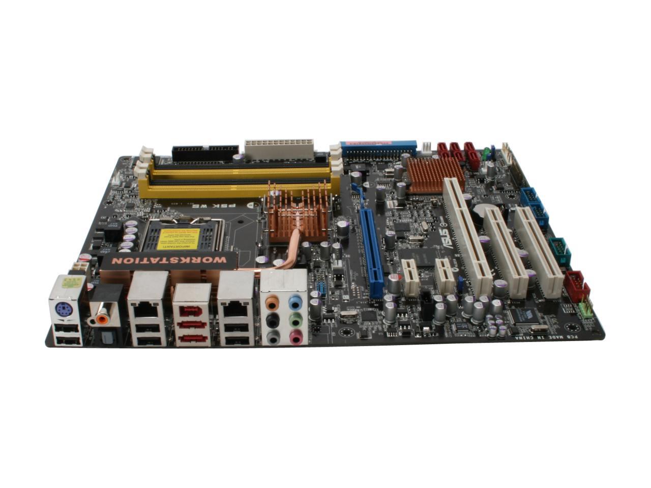 ASUS P5K WS LGA 775 ATX Intel Motherboard - Newegg.com