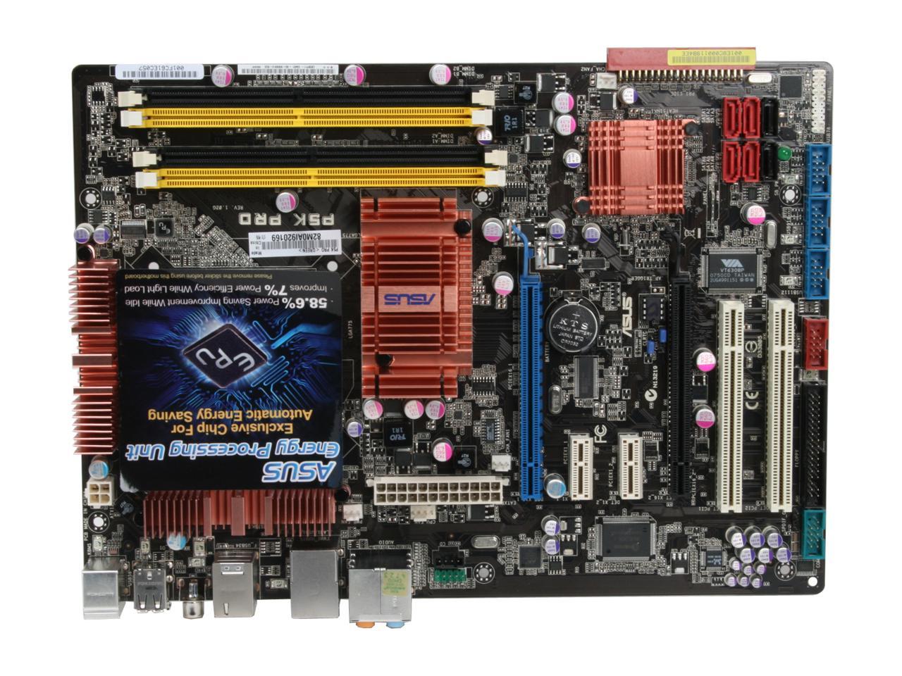 ASUS P5K PRO LGA 775 ATX Intel Motherboard - Newegg.com