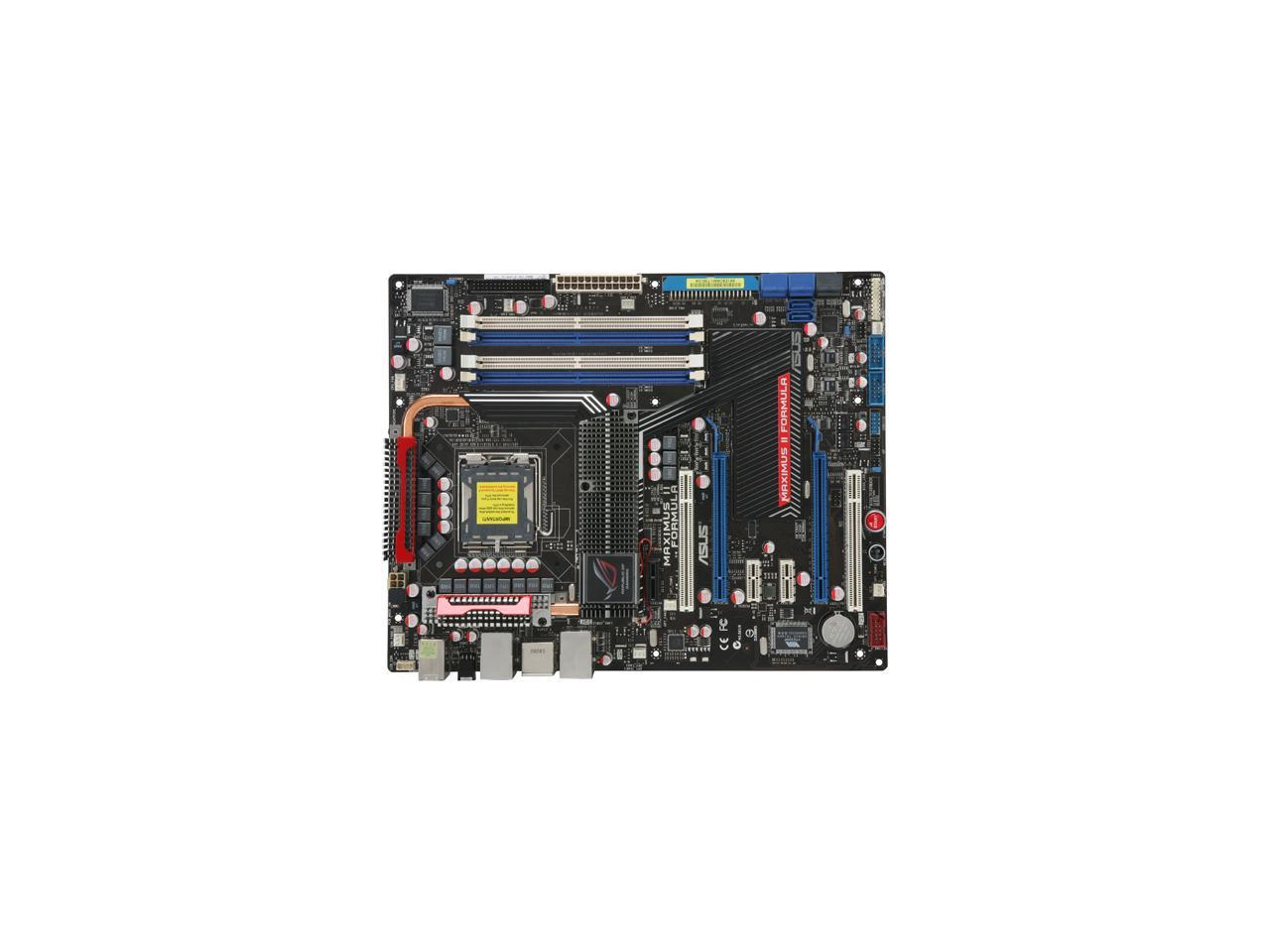 Asus maximus ii formula настройка