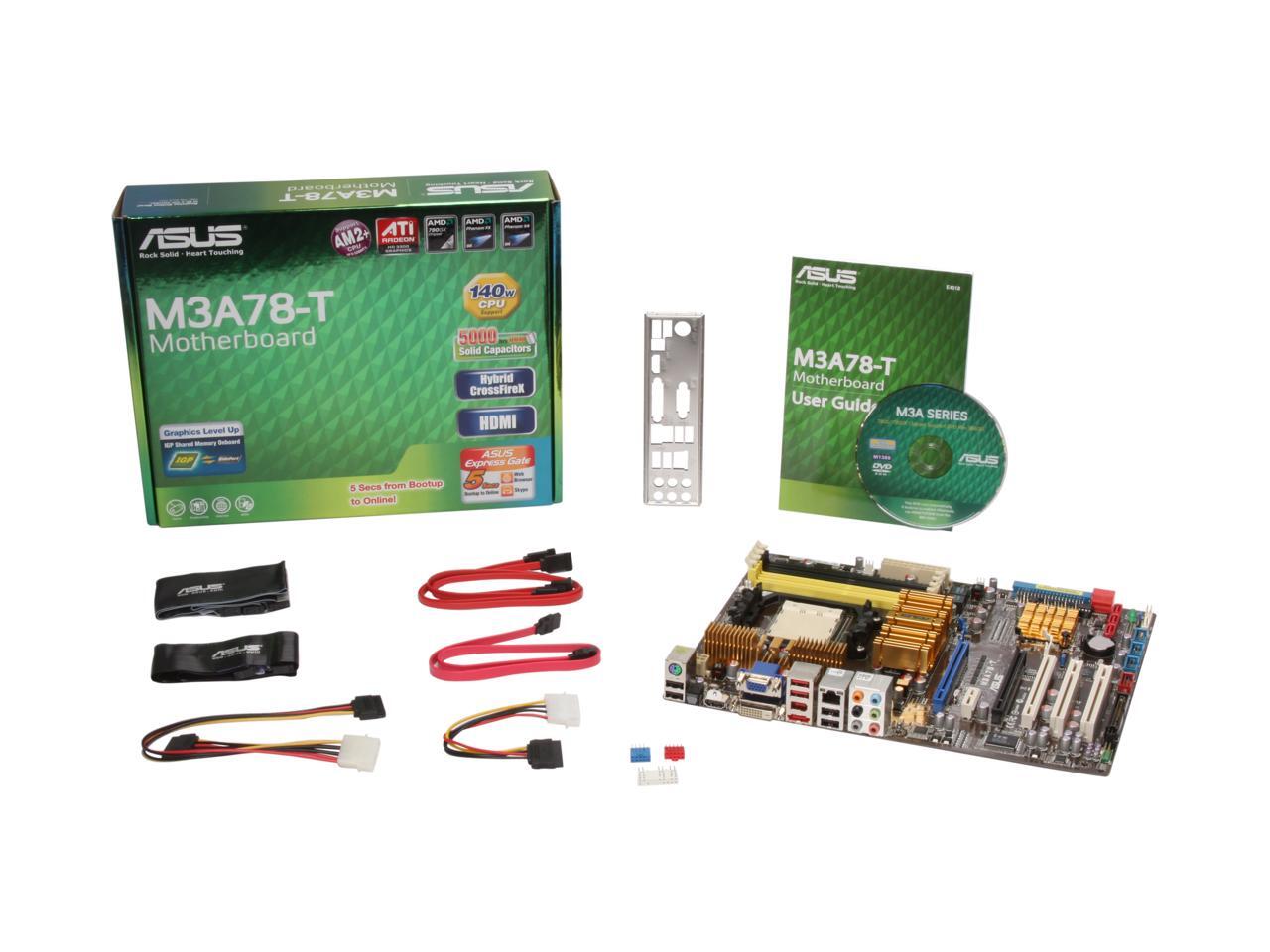 ASUS M3A78-T AM2+/AM2 ATX AMD Motherboard - Newegg.ca