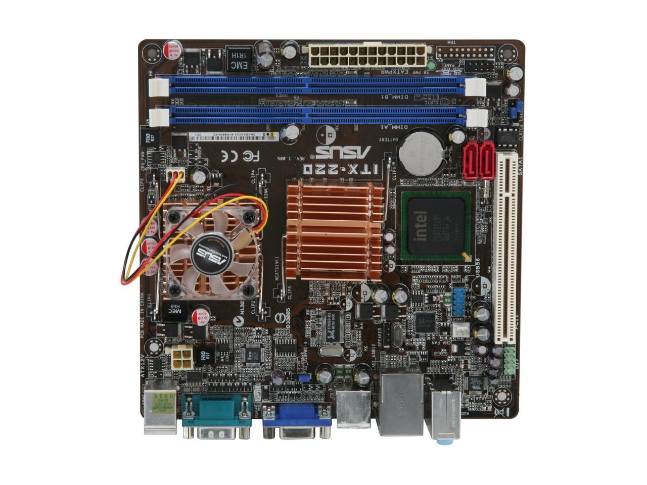 Asus itx 220 обзор