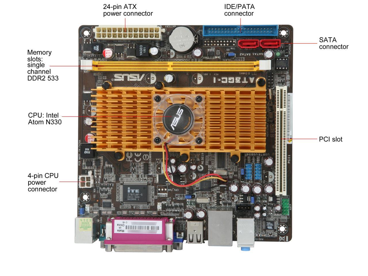 Intel atom 330 апгрейд