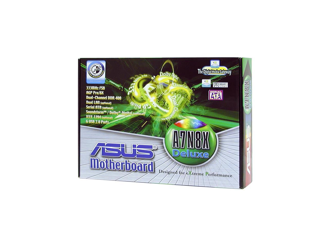 ASUS A7N8X Deluxe 462(A) ATX AMD Motherboard - Newegg.ca