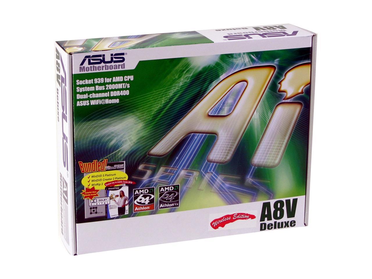 Asus a8v deluxe bios обновить