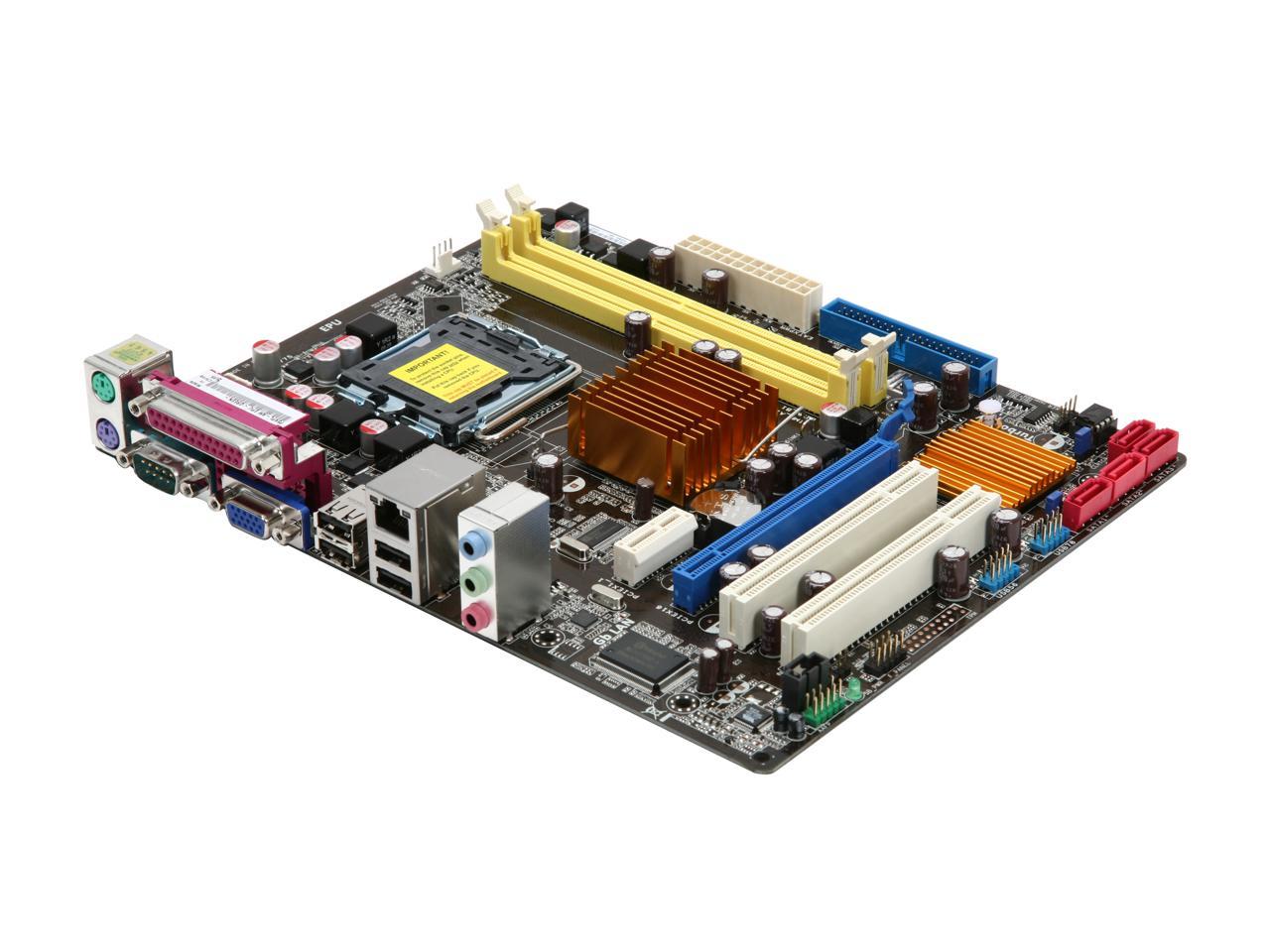 ASUS P5KPL-AM EPU LGA 775 Micro ATX Intel Motherboard 