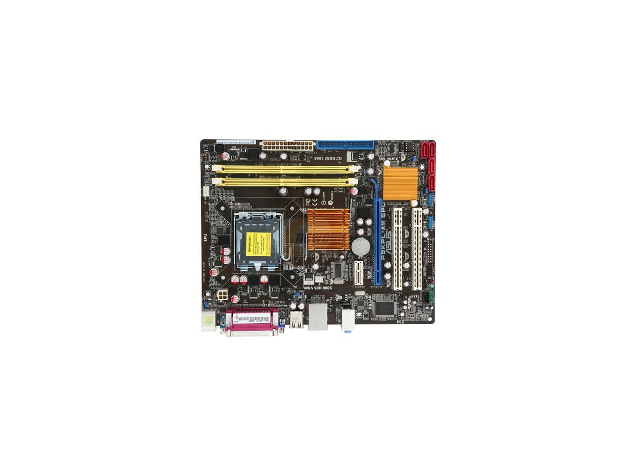 ASUS P5KPL-AM EPU LGA 775 Micro ATX Intel Motherboard - Newegg.com