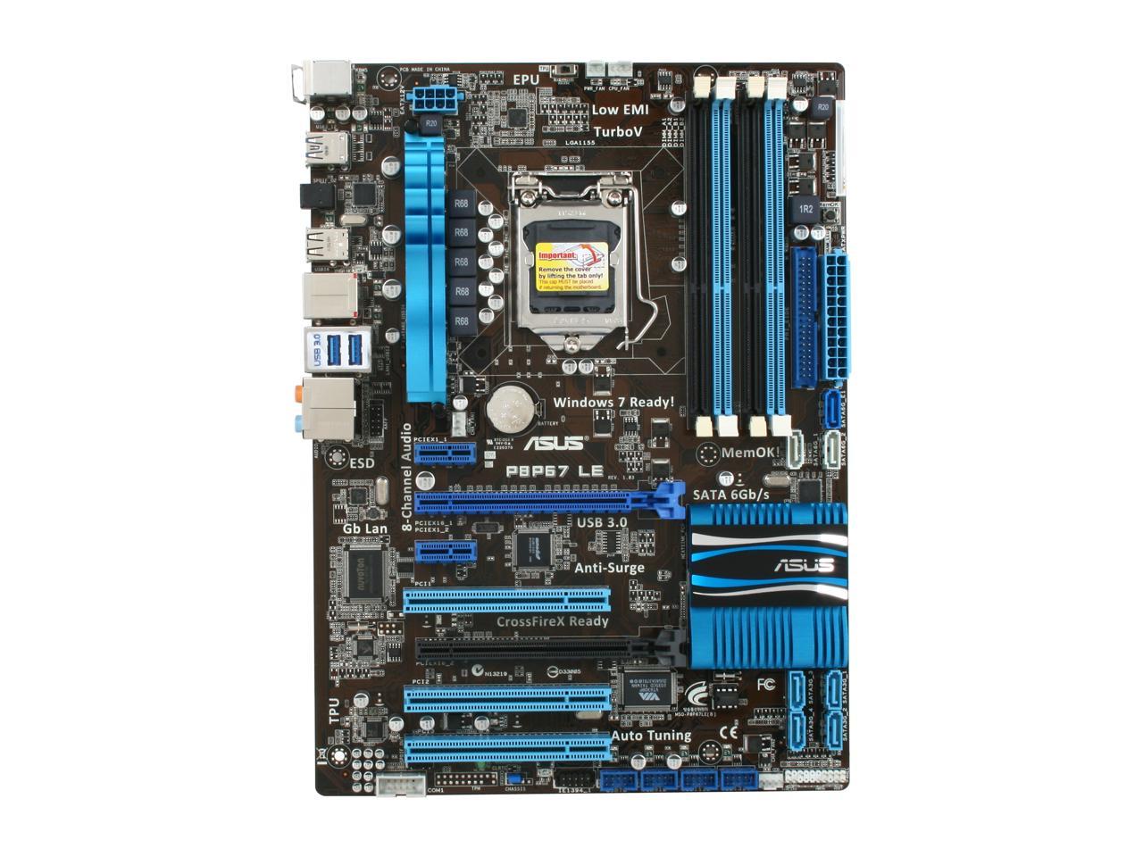 Разгон i7 2600k на asus p8p67