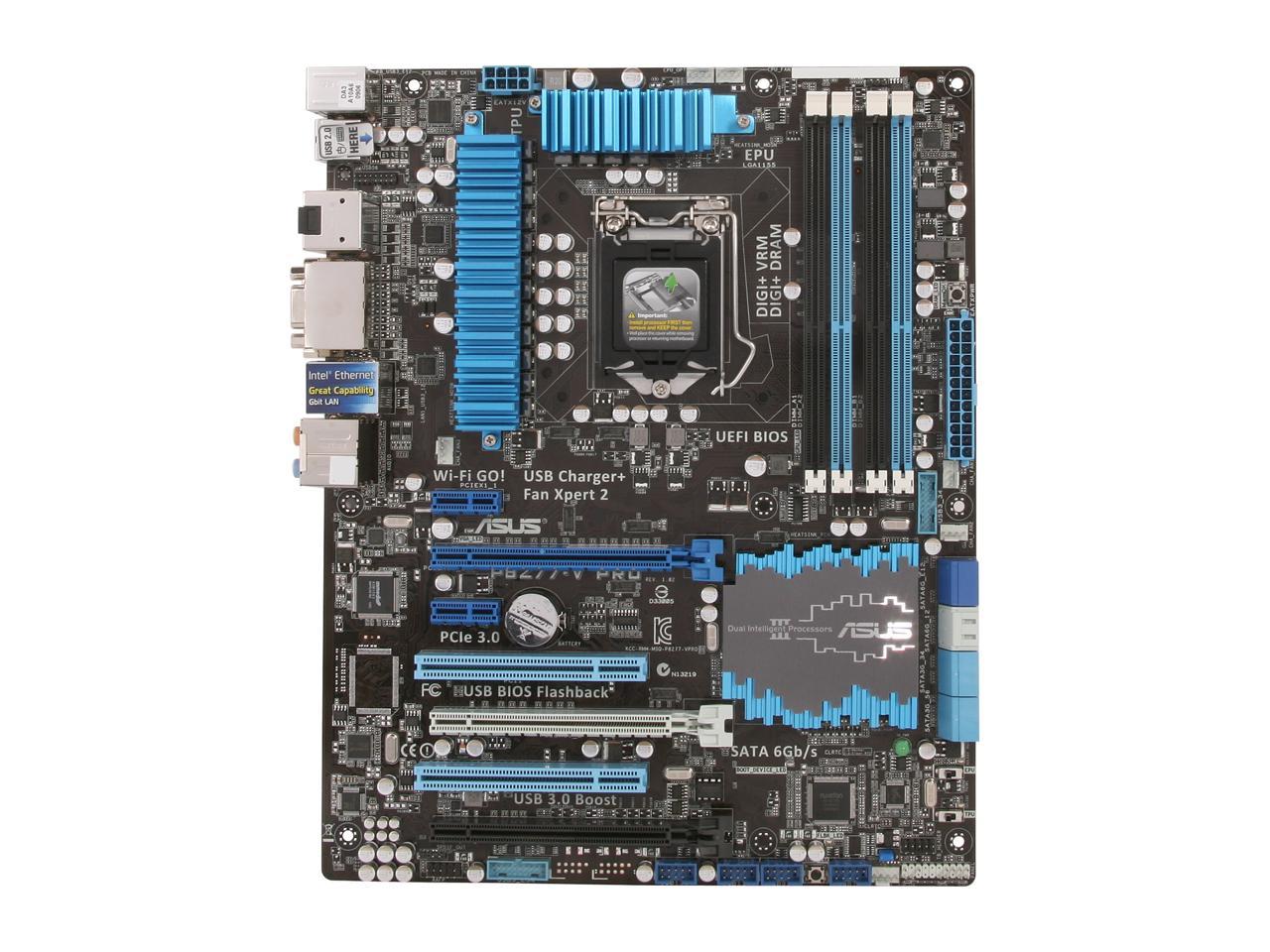 ASUS P8Z77-V PRO LGA 1155 ATX Intel Motherboard - Newegg.com