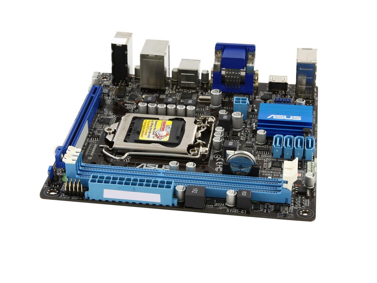 Azerty mb h61 g lga1155 mini dtx. ASUS lga1155. H61 LGA 1155. Lga1155 Mini ITX. P8h61-i LX R2.0.