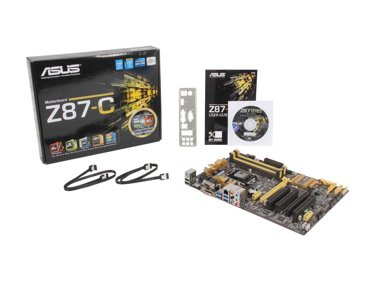 Asus z87 c разгон