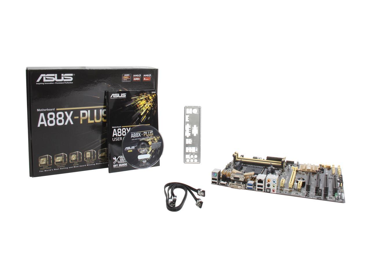 ASUS A88X-PLUS FM2+ / FM2 ATX AMD Motherboard - Newegg.com
