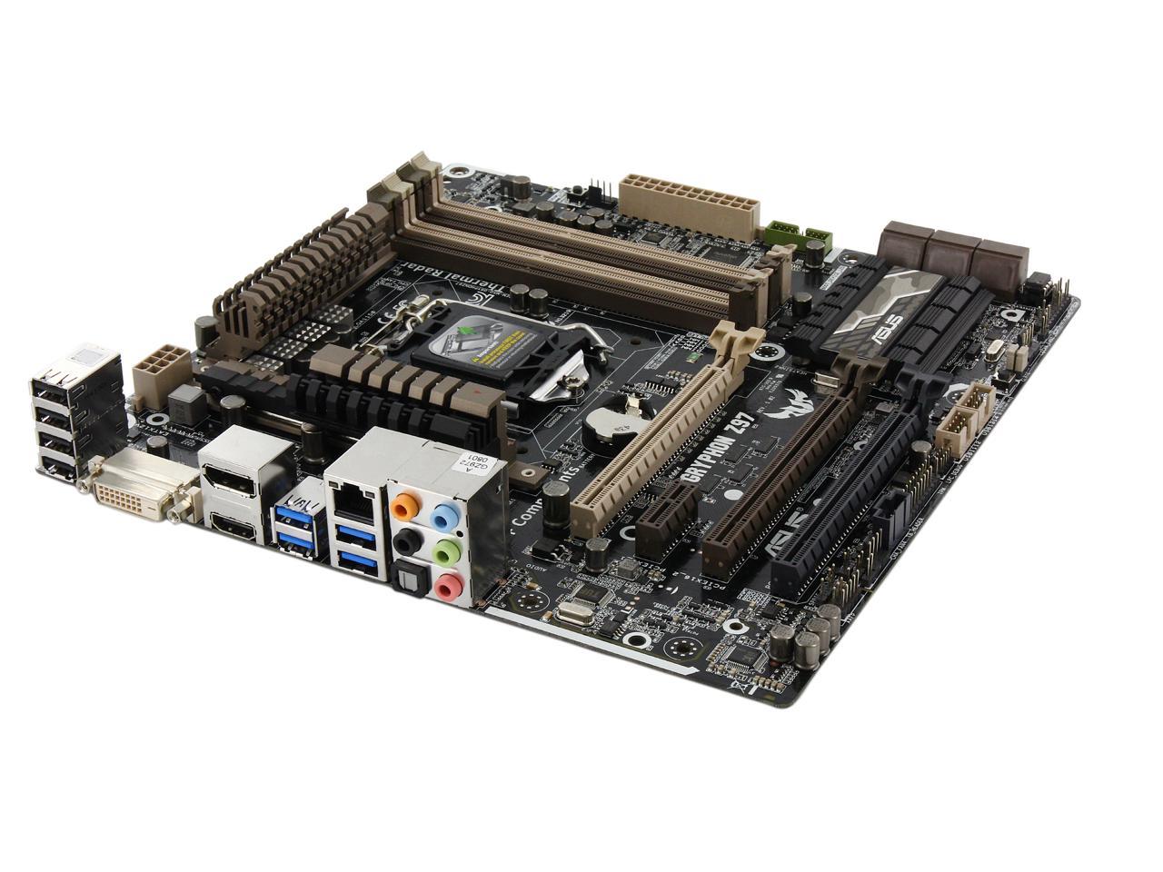 ASUS GRYPHON Z97 LGA 1150 Micro ATX Intel Motherboard - Newegg.com