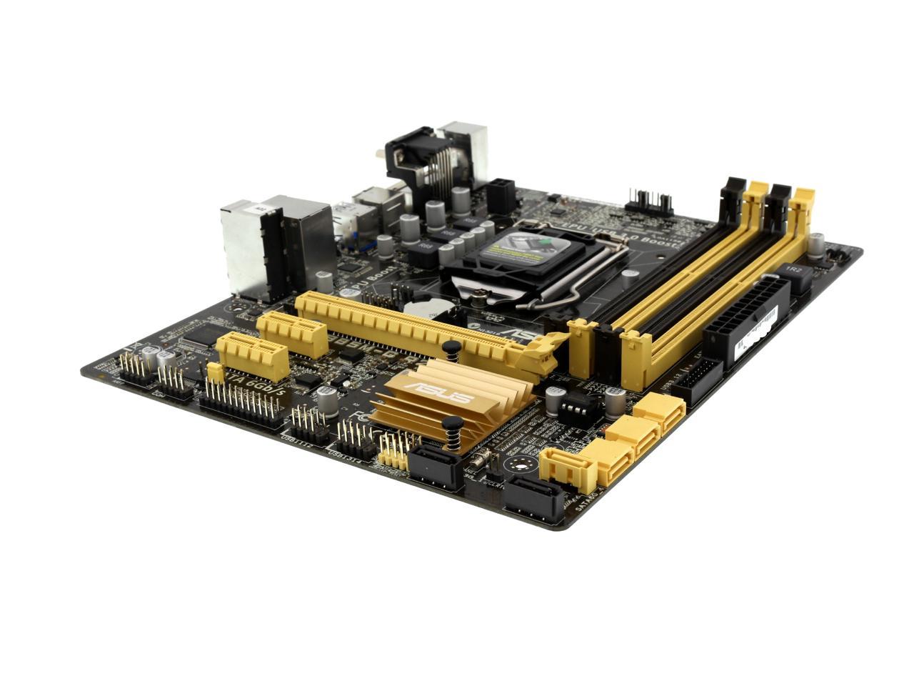 ASUS B85M-G R2.0 LGA 1150 Intel B85 HDMI SATA 6Gb/s USB 3.0 Micro ATX Intel  Motherboard