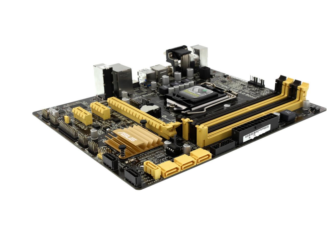 ASUS B85M-G R2.0 LGA 1150 Intel B85 HDMI SATA 6Gb/s USB 3.0 Micro ATX Intel  Motherboard