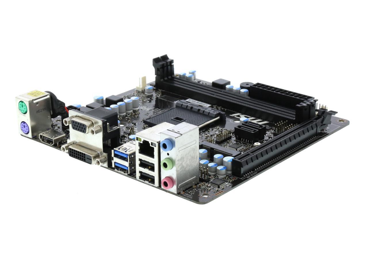 Open Box MSI AM1I AM1 Mini ITX AMD Motherboard