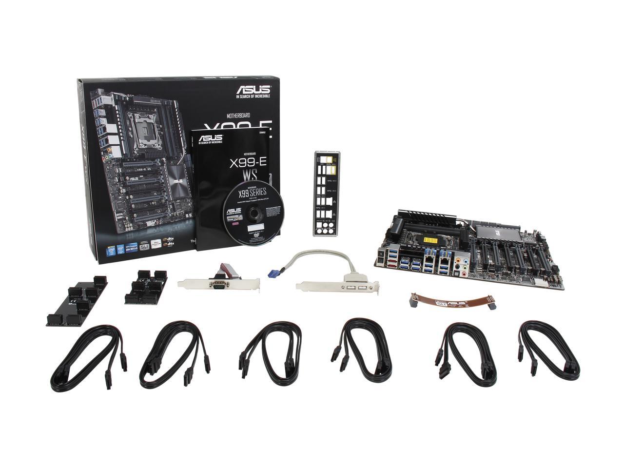 Asus X99 E Ws Lga 2011 V3 Ceb Form Factor Intel Motherboard 8258