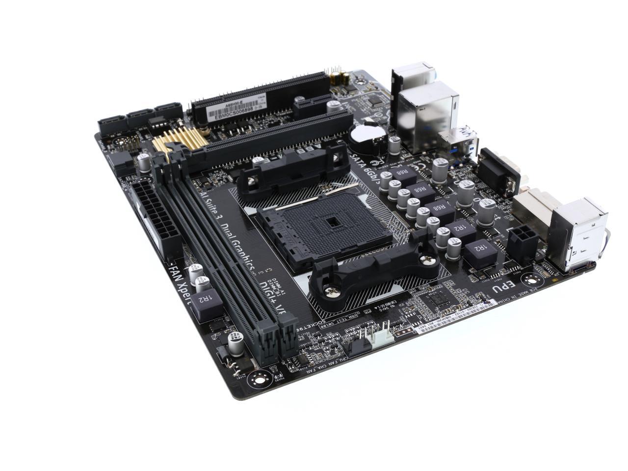 Used - Very Good: ASUS A68HM-E FM2+ Micro ATX AMD Motherboard - Newegg.com