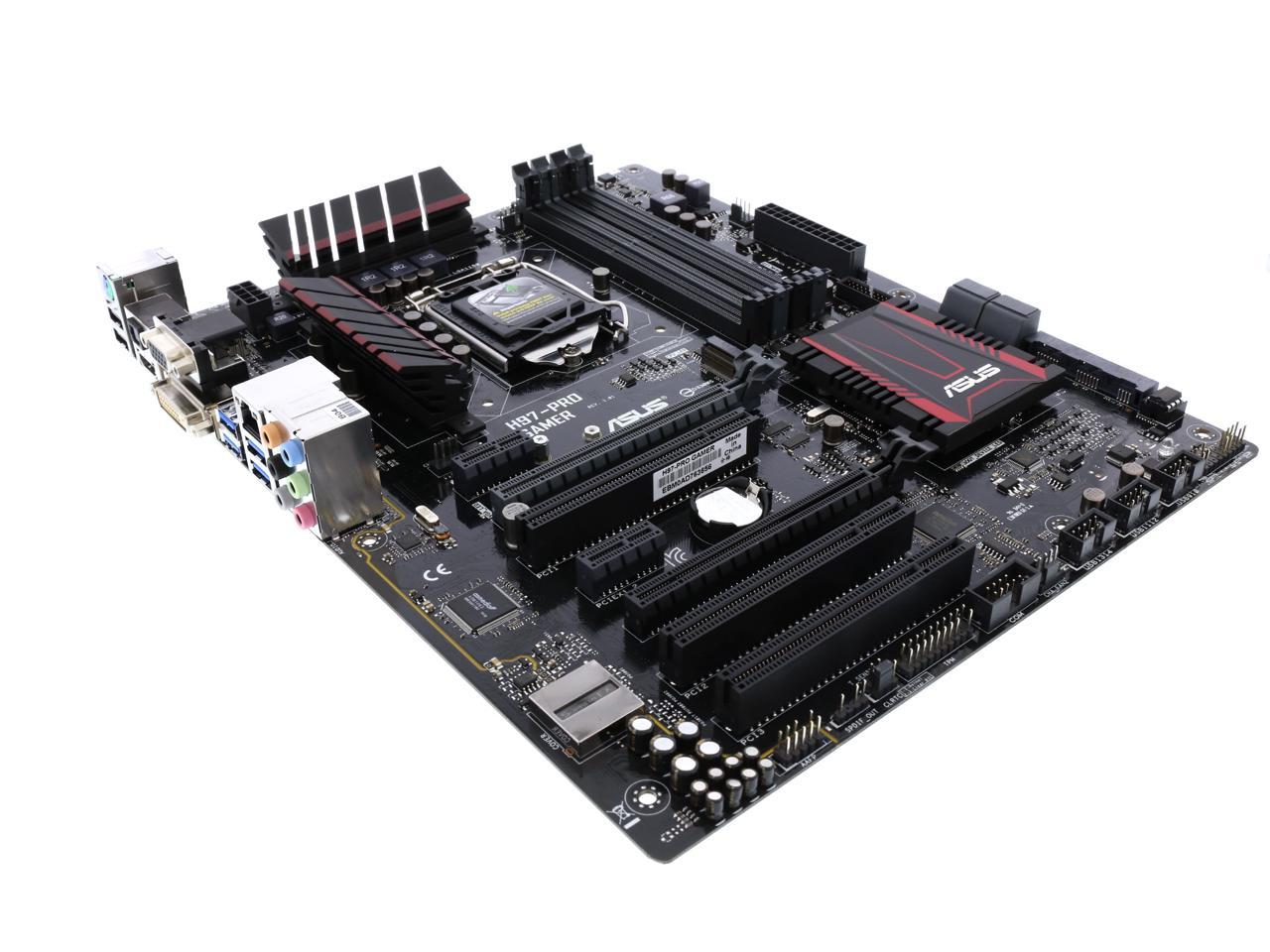 ASUS H97-PRO GAMER LGA 1150 Intel H97 HDMI SATA 6Gb/s USB 3.0 ATX Intel  Motherboard