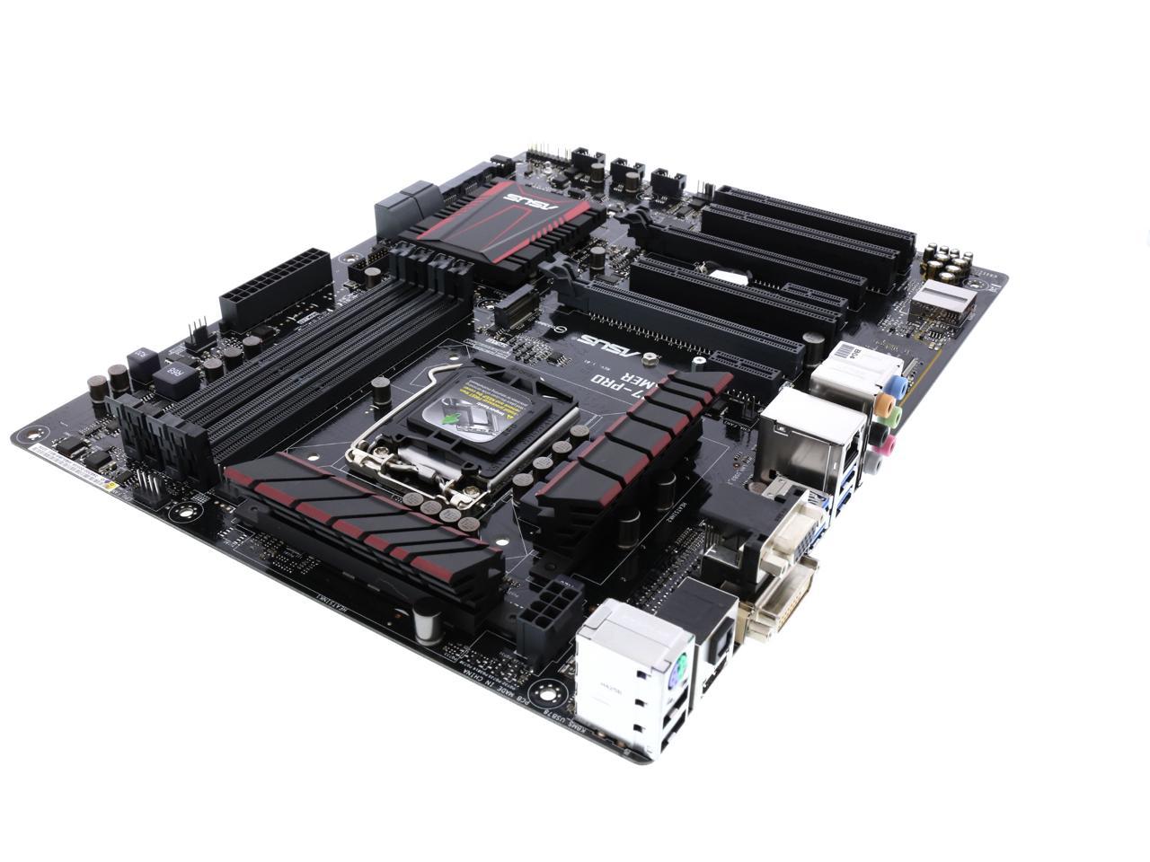 ASUS H97-PRO GAMER LGA 1150 ATX Intel Motherboard - Newegg.com