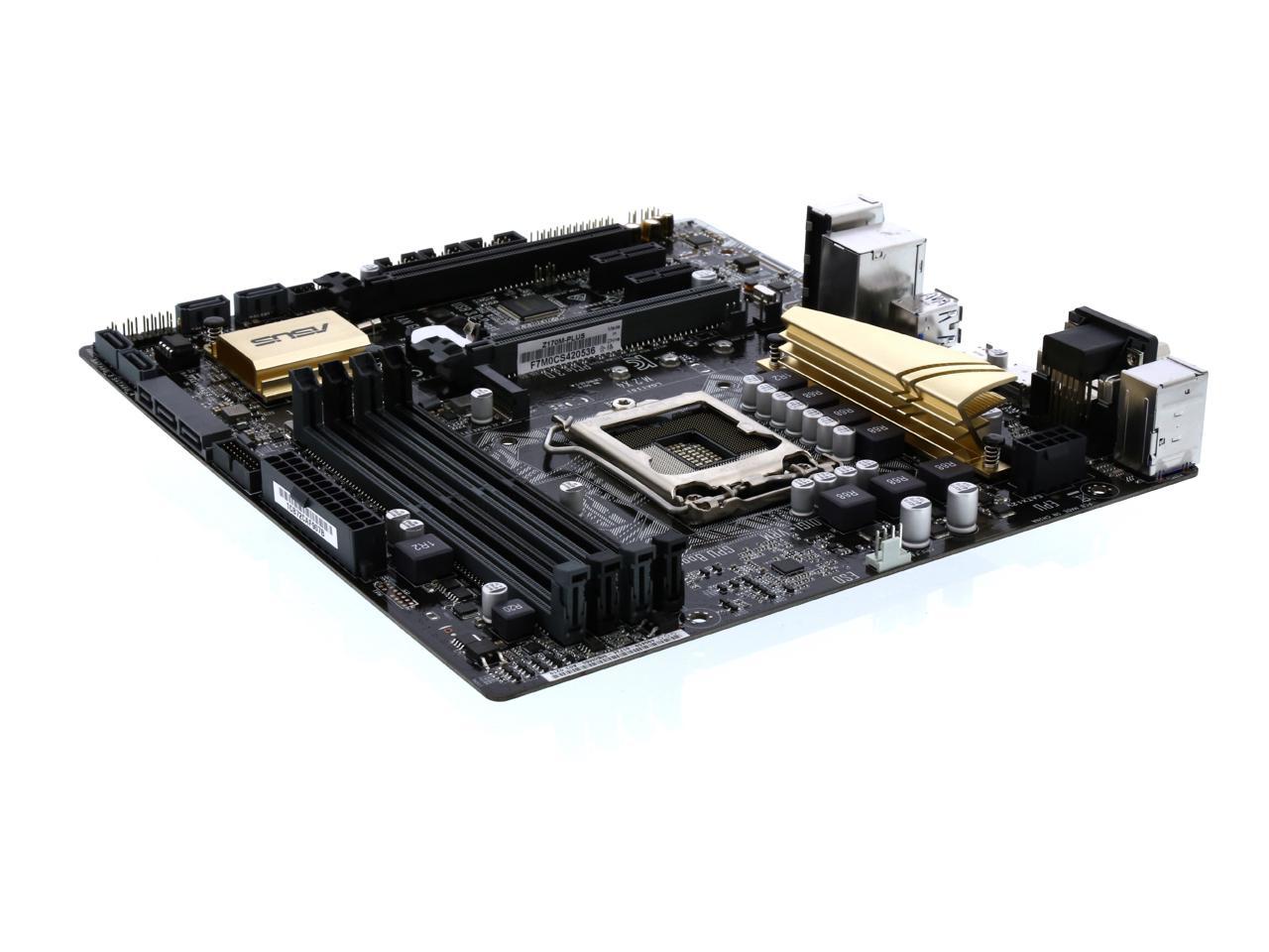 ASUS Z170M-PLUS LGA 1151 Micro ATX Intel Motherboard - Newegg.com