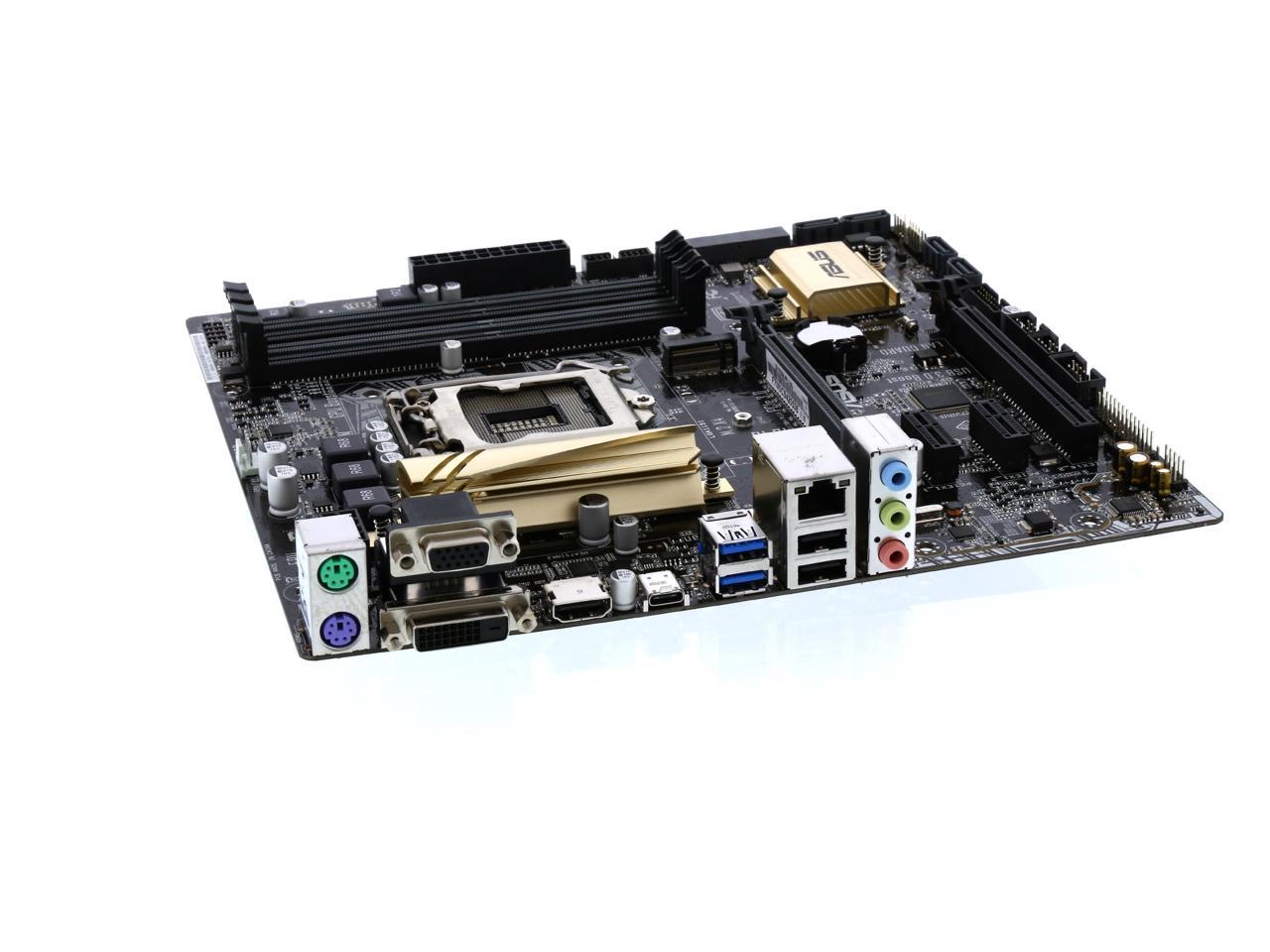 Asus Z170m Plus Lga 1151 Micro Atx Intel Motherboard