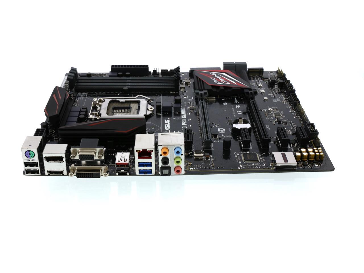 Used Like New Asus H170 Pro Gaming Lga 1151 Atx Intel Motherboard Newegg Com