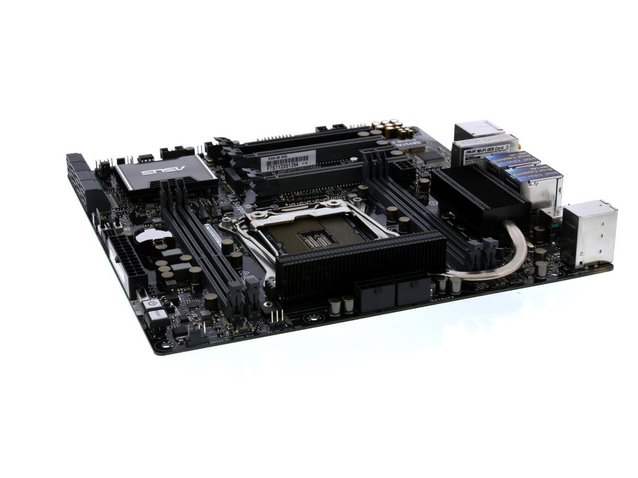 Asus x99 m ws настройка