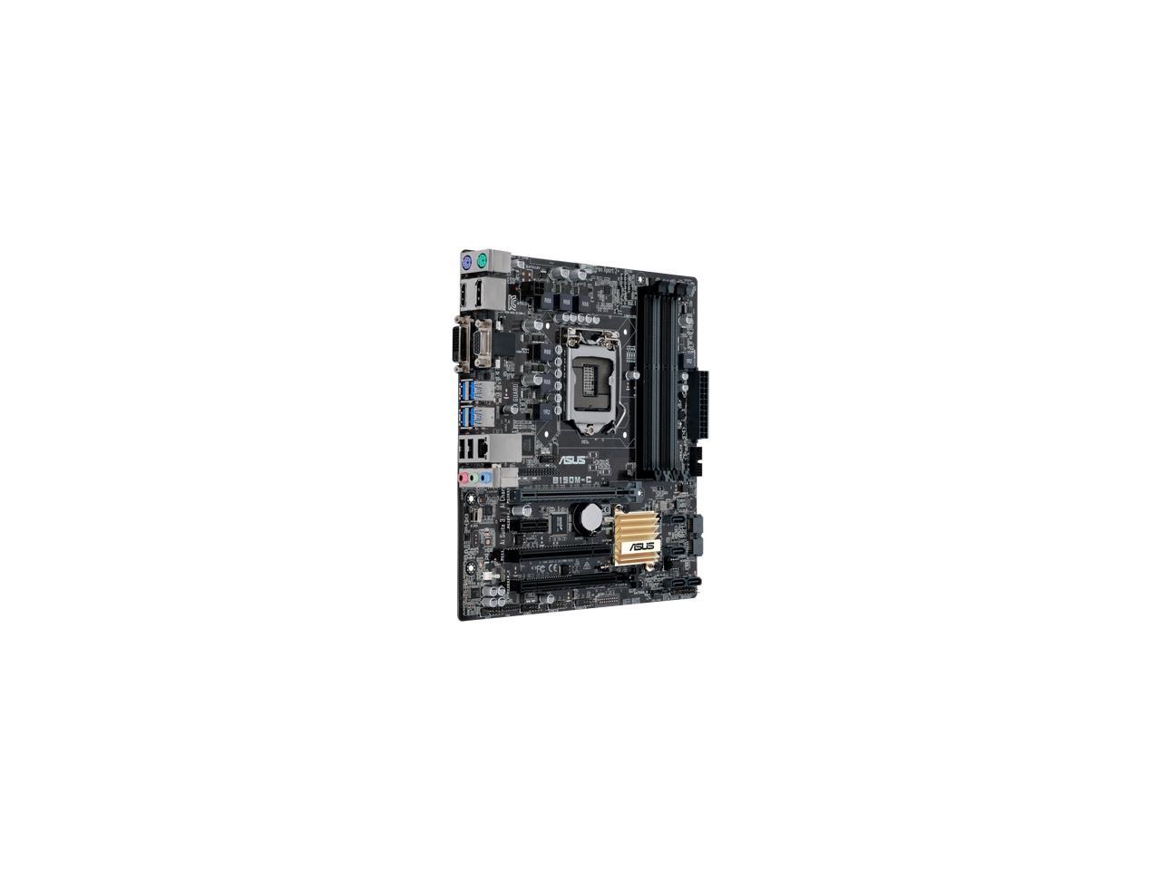 Open Box ASUS B150MC/CSM LGA 1151 Micro ATX Intel Motherboard