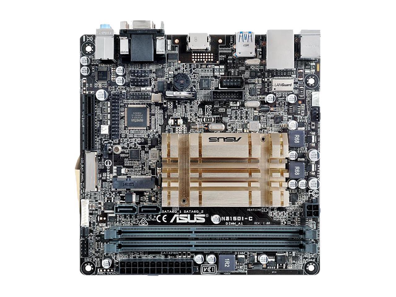 ASUS N3150IC Intel Celeron QuadCore N3150 SoC onboard Processors Mini