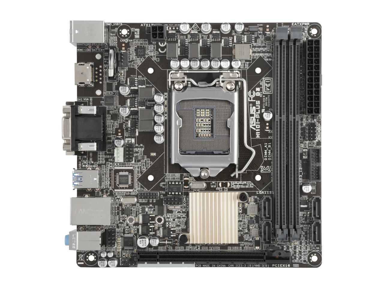 ASUS H110IPLUS D3/CSM LGA 1151 Mini ITX Intel Motherboard