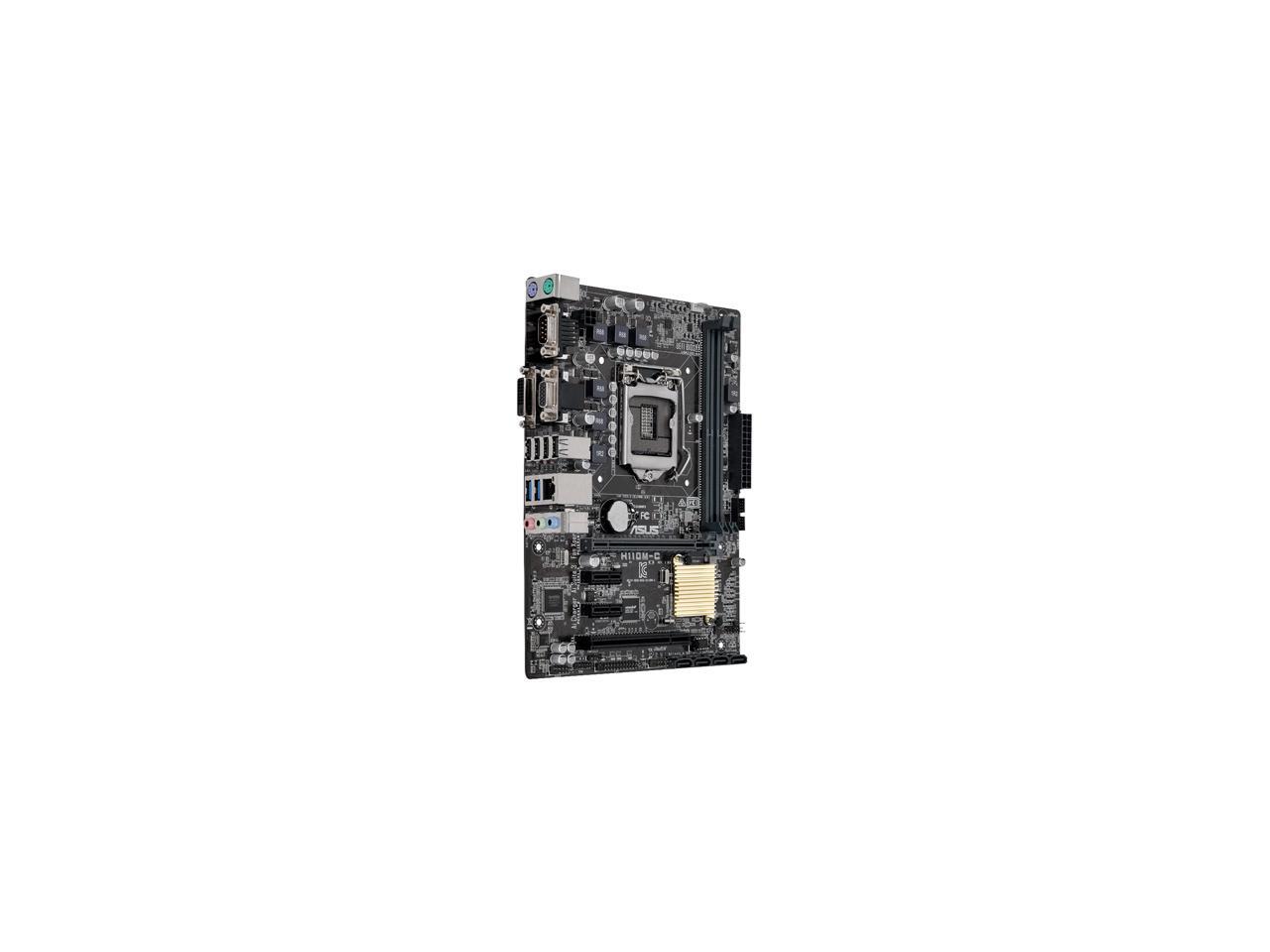 Used Very Good ASUS H110MC/CSM LGA 1151 uATX Intel Motherboard