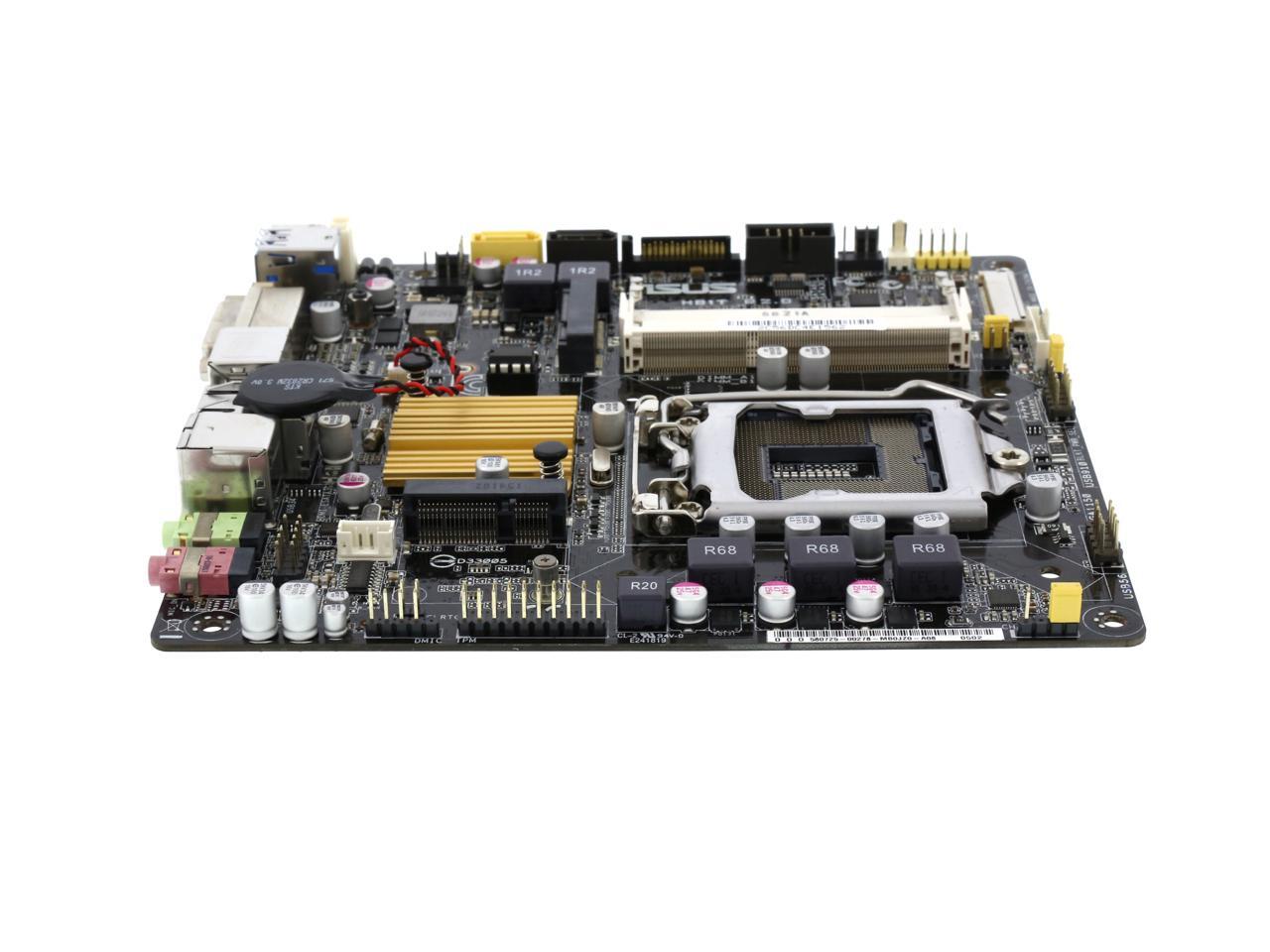ASUS H81T R2.0/CSM LGA 1150 Thin MiniITX Intel Motherboard Newegg.ca