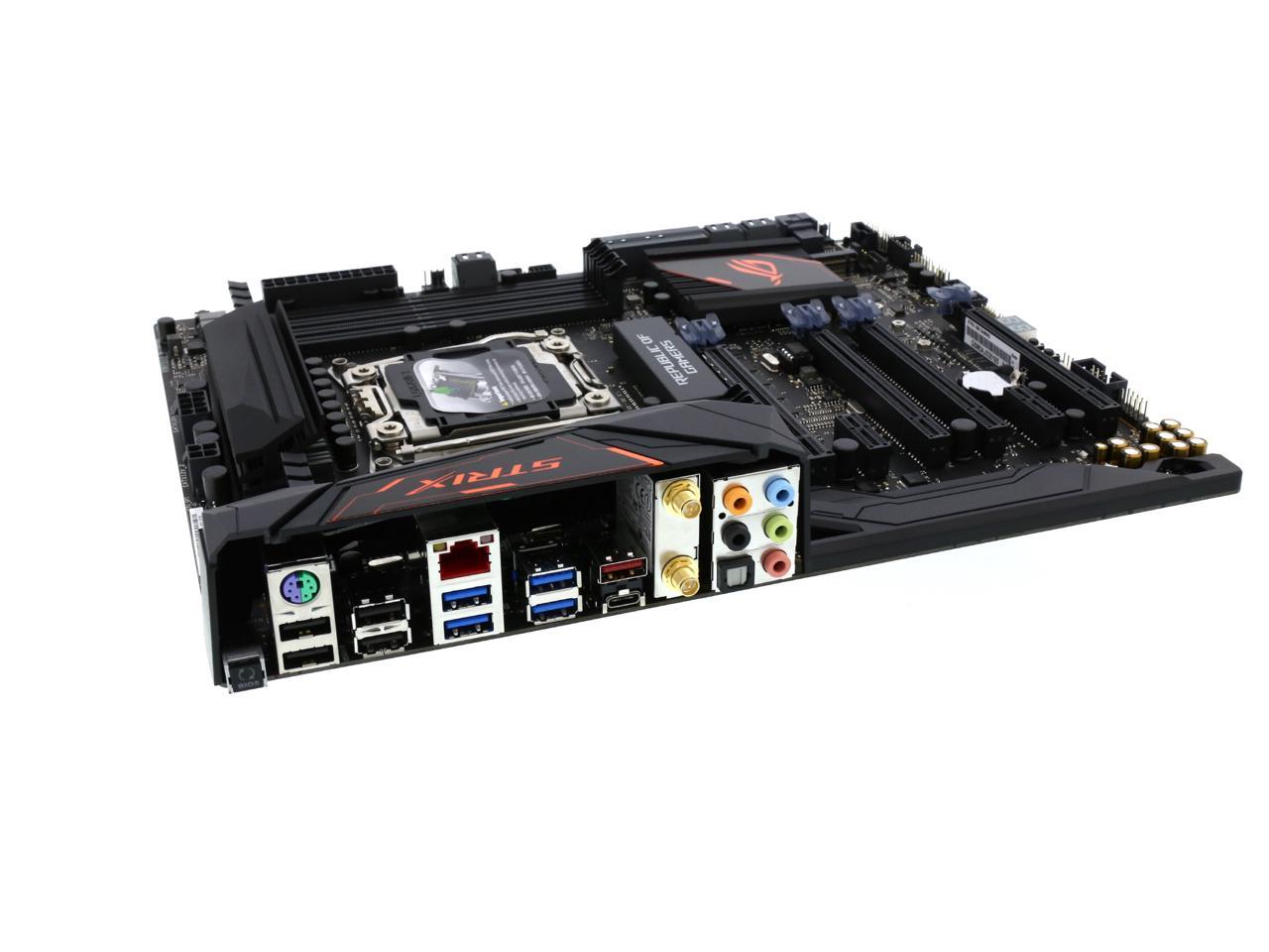 ASUS ROG STRIX X99 GAMING LGA 2011-v3 Intel X99 SATA 6Gb/s USB 3.1 ATX  Intel Motherboard