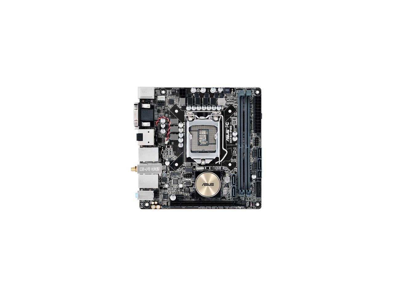 Ｐｒｅｍｉｕｍ Ｌｉｎｅ ASUS H170I-PRO Mini ITX 無線LAN Bluetooth