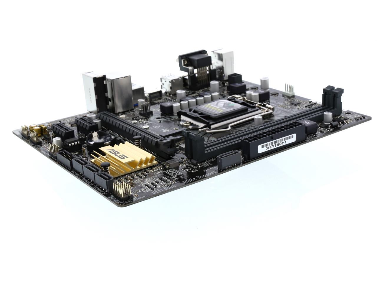 ASUS - MOTHERBOARDS H110M-A/M.2 Micro ATX Motherboards - Intel - Newegg.com
