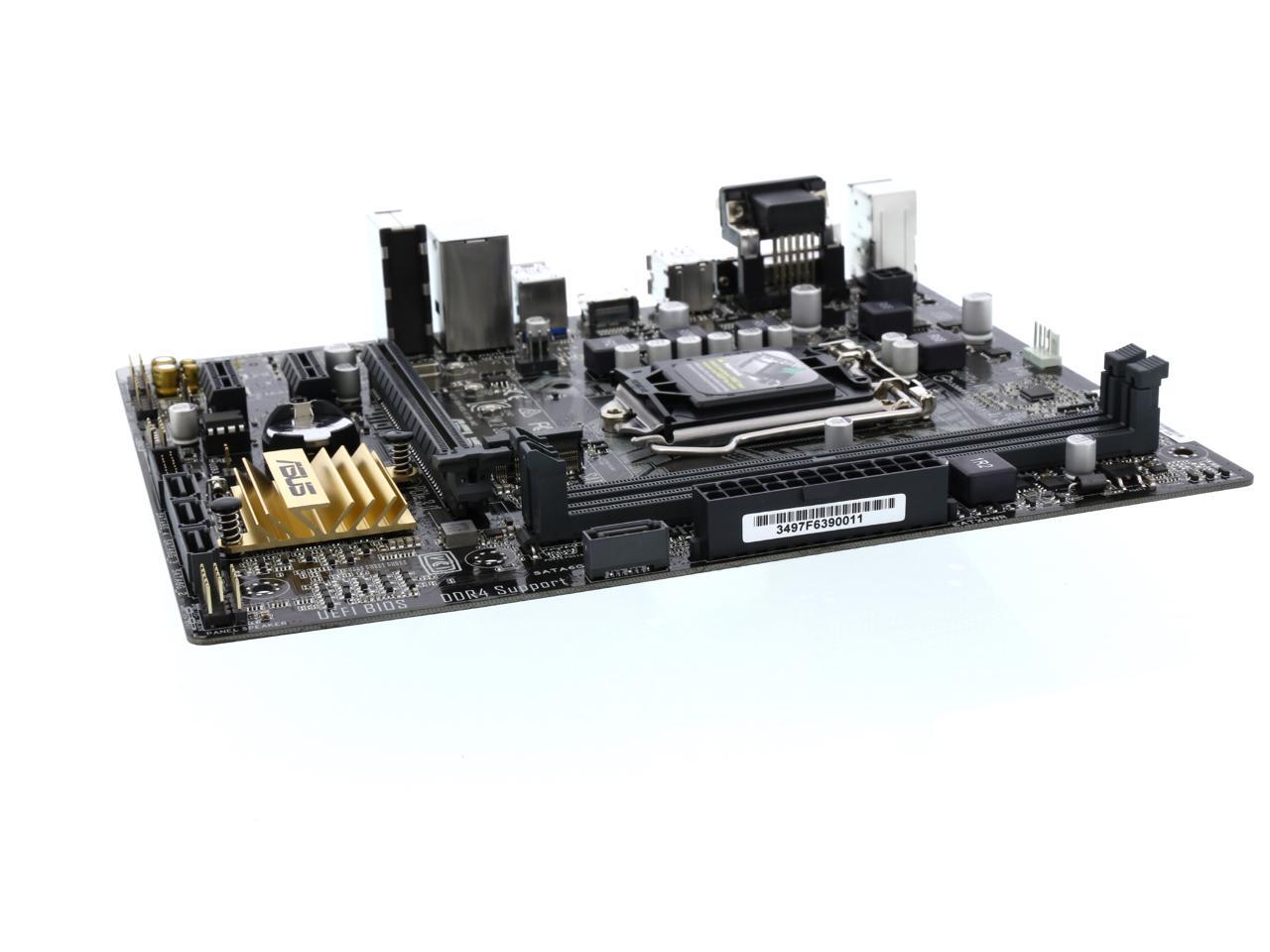 ASUS - MOTHERBOARDS H110M-A/M.2 Micro ATX Motherboards - Intel - Newegg.com