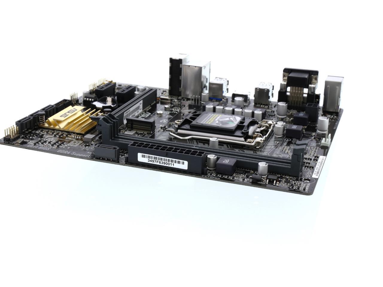 ASUS - MOTHERBOARDS H110M-A/M.2 Micro ATX Motherboards - Intel - Newegg.com