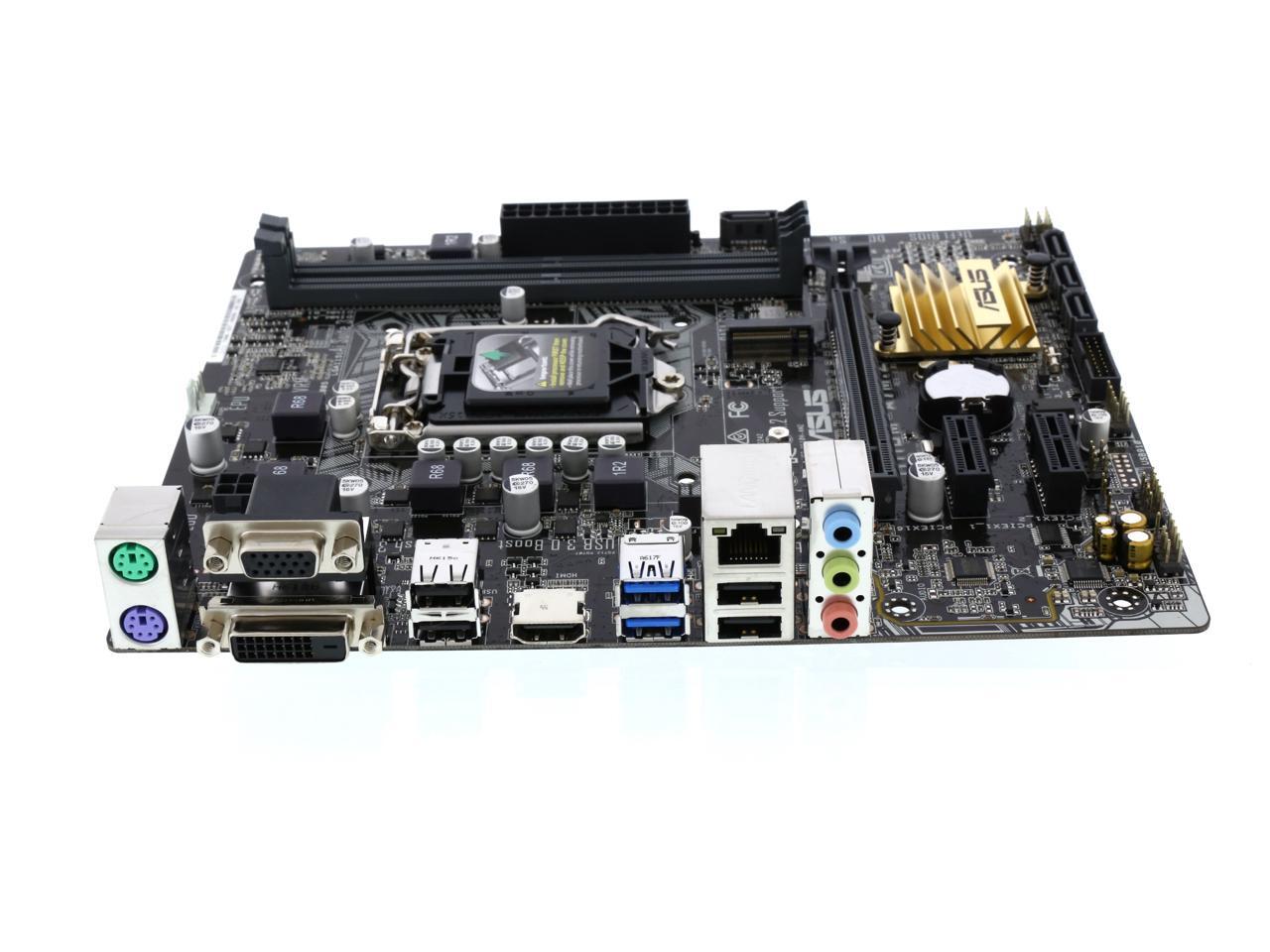 ASUS - MOTHERBOARDS H110M-A/M.2 Micro ATX Motherboards - Intel - Newegg.com