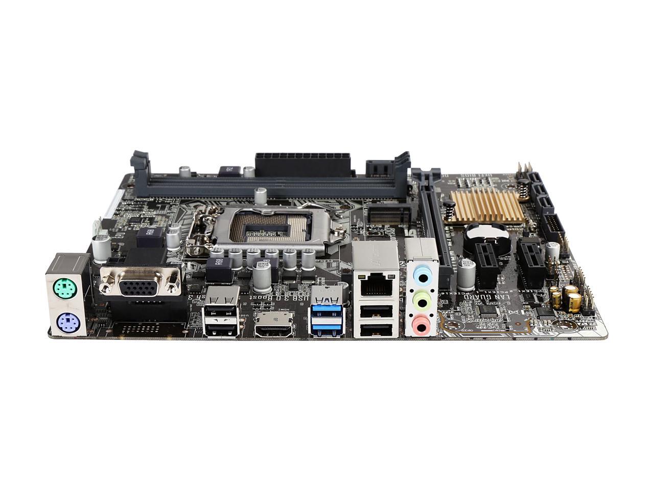 ASUS H110ME/M.2 LGA 1151 Micro ATX Motherboards Intel