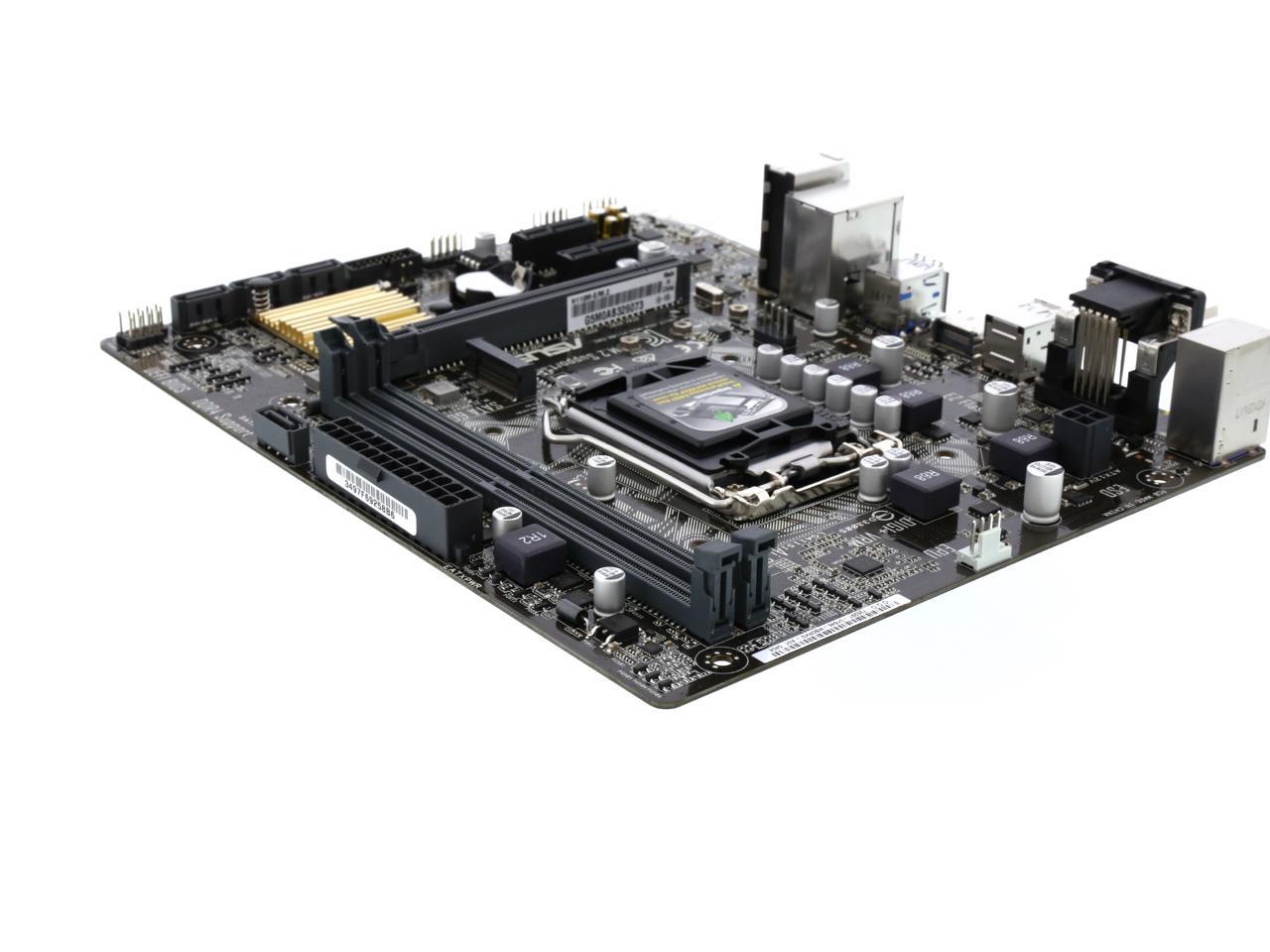 ASUS H110M-E/M.2 LGA 1151 Micro ATX Motherboards - Intel - Newegg.com