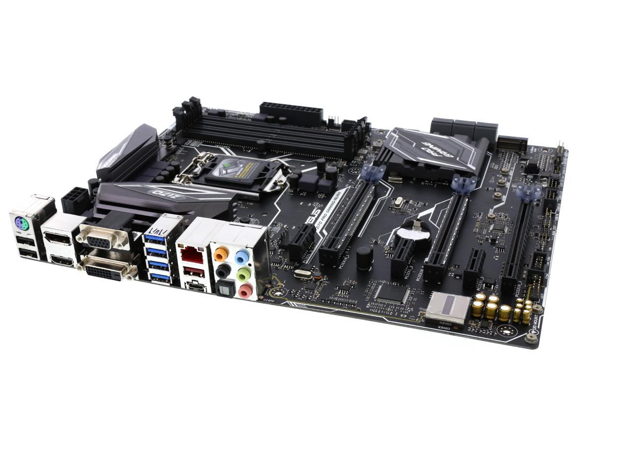 ASUS Z170 Pro Gaming/AURA LGA 1151 Intel Z170 HDMI SATA 6Gb/s USB 3.1 USB  3.0 ATX Motherboards - Intel