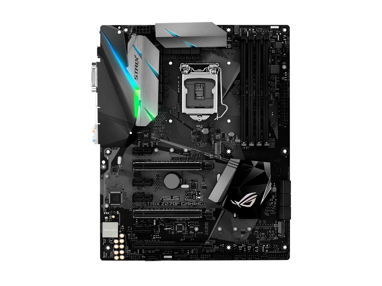 Asus strix z270f gaming подключение