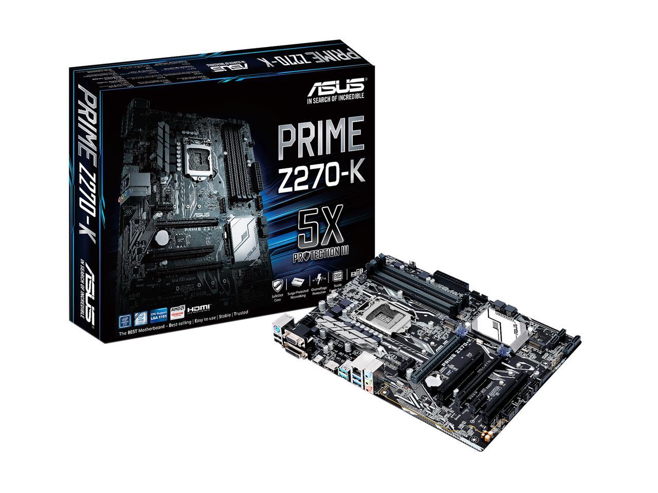 Asus prime z270 k обзор