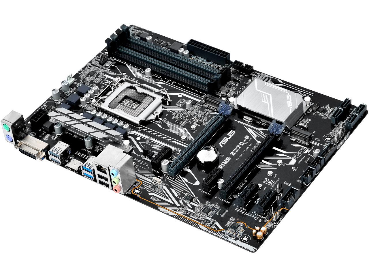 ASUSPRIME Z270-P LGA 1151 6*PCIE 3.0 Motherboard Intel Z270 DDR4 ATX USB3.0 USED 